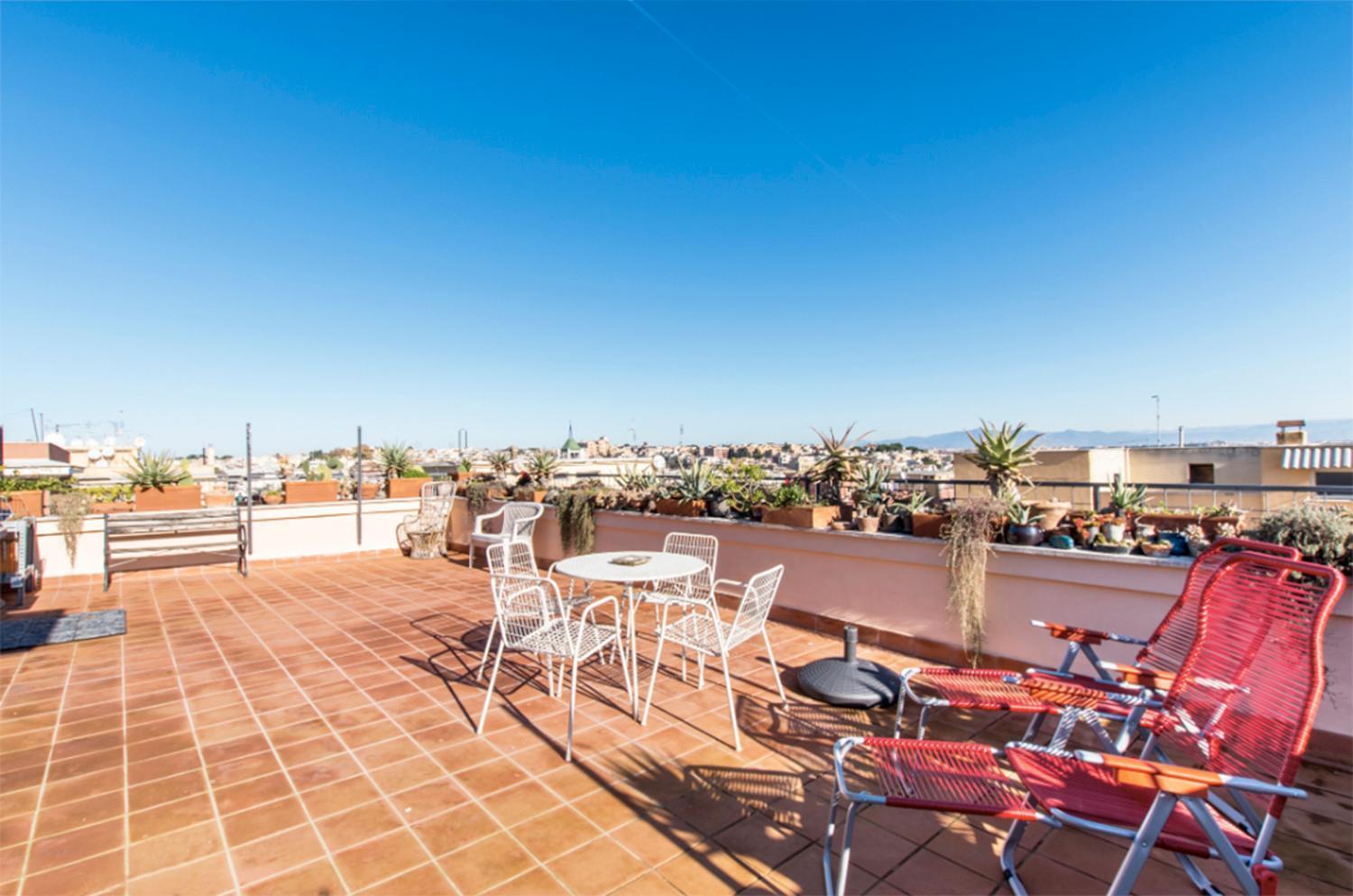 Rosa'S Terrace Roma Panoramic Penthouse Lejlighed Eksteriør billede