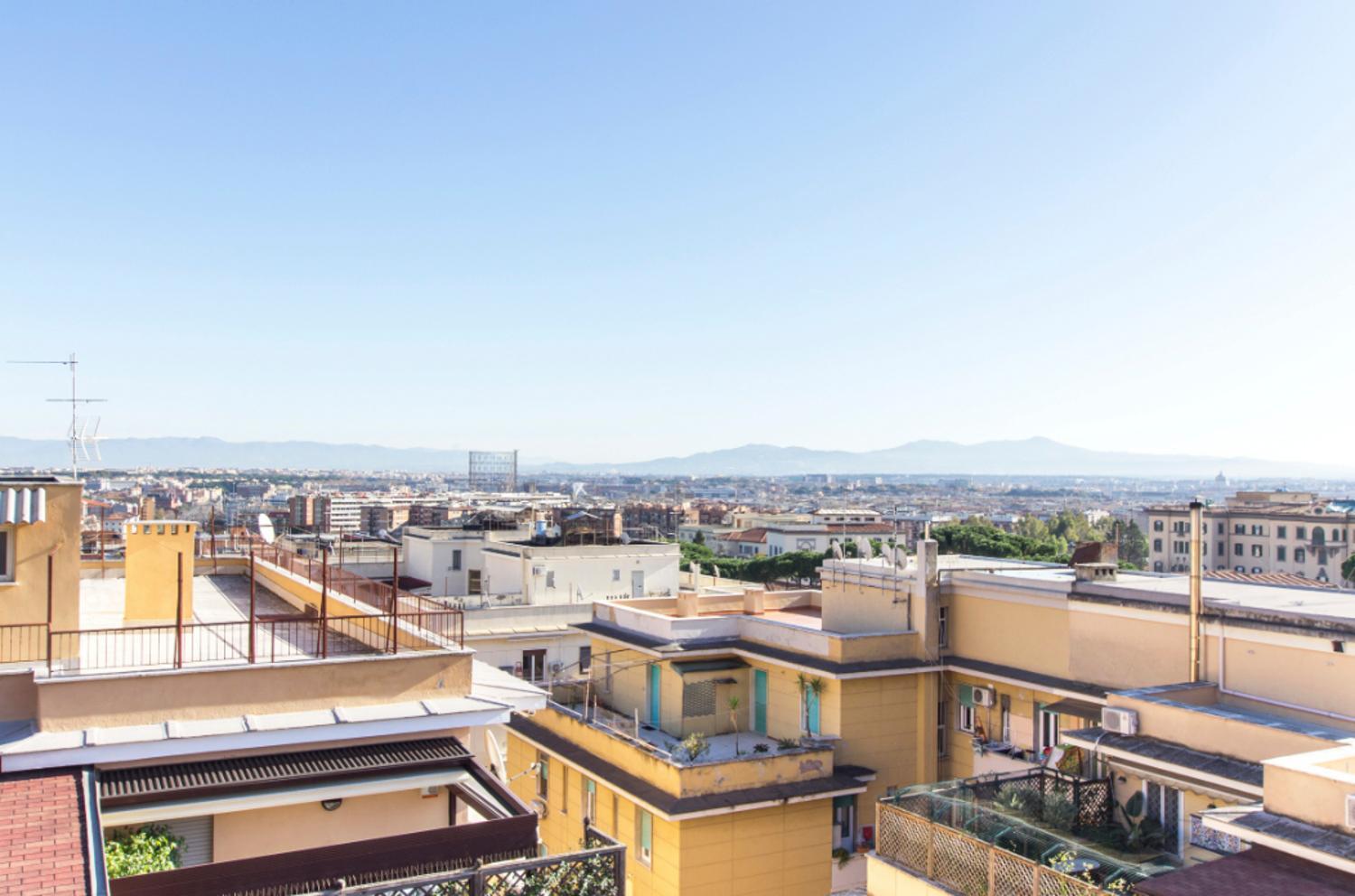 Rosa'S Terrace Roma Panoramic Penthouse Lejlighed Eksteriør billede